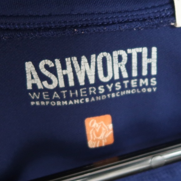 Navy Ashworth Quarter Zip - Picture 3 of 5